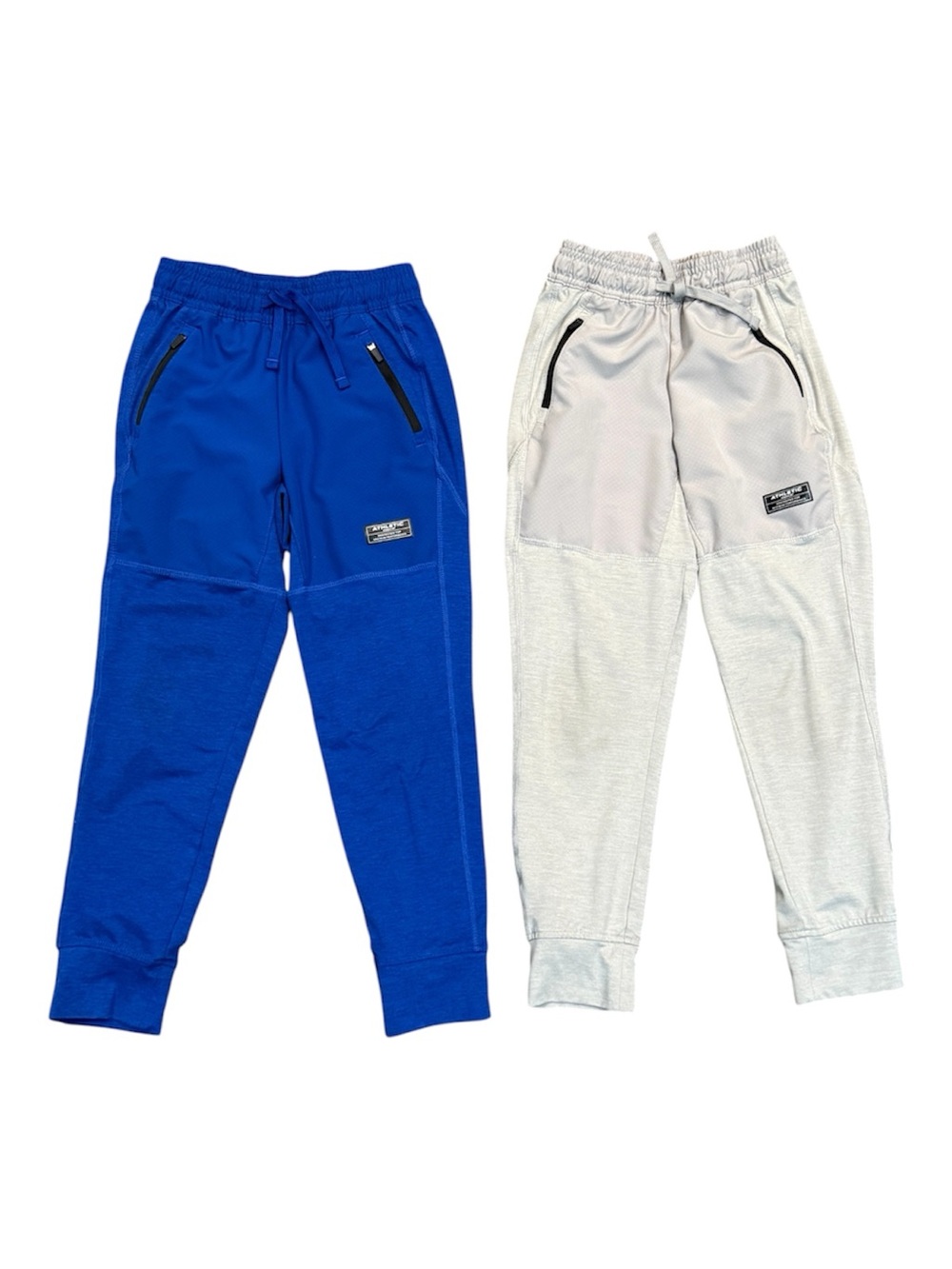 Athletic Works Active Jogger Bundle- Blue and Light Gray